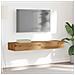 Mobili Porta TV Luci LED 2 pz Rovere Artigianale 60x35x15,5 cm - Foto miniatura 7
