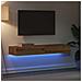 Mobili Porta TV Luci LED 2 pz Rovere Artigianale 60x35x15,5 cm - Foto miniatura 10