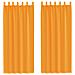 Tende In Voile Con Passanti 2 Pz Arancio 140x260 Cm - Foto miniatura 1