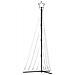 Albero di Natale a LED 447 LED Bianco Caldo 249 cm - Foto miniatura 4