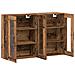 Armadi a Muro 2 pezzi Legno Vecchio 69.5x34x90 cm Legno Ingegnerizzato - Foto miniatura 5