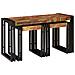 Tavoli da Annidamento 3 pcs Legno Massello Recuperato - Foto miniatura 2