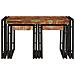 Tavoli da Annidamento 3 pcs Legno Massello Recuperato - Foto miniatura 5