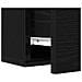 Comodini 2 pz da Muro Nero Rovere 35x35x20 cm - Foto miniatura 9