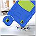 Custodia Per Ipad Mini 6 2021/ 8,3” Armata Con Supporto E Alloggiamento Per Stilo Blu - Foto miniatura 3