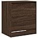 Scarpiera Rovere Marrone 60x42x69 cm in Legno Multistrato - Foto miniatura 4