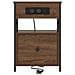 Armadio da Notte con cassetto Rovere marrone 40 x 31 x 60 cm - Foto miniatura 6