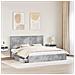 Letto con Contenitore con testiera Grigio cemento 180 x 200 cm - Foto miniatura 3