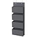 ORGANIZER RDH04G Tessuto non tessuto grigio da appendere 4 scomparti - Foto miniatura 1
