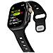 Bracciale Sport Impermeabile 49 Mm Per Apple Watch Modello Tempo Band, Nero - Foto miniatura 2