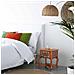 Comodino In Legno Verniciato Fatto A Mano Con 1 Cassetto Marrone 38x38x44,5 - Foto miniatura 2