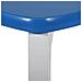 Set Tavolo E 2 Sgabelli In Legno Bianchi /blu 96x48x42 H Cm - Foto miniatura 6