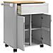 Carrello da Cucina FLORO Bianco 72,5 x 45 x 80 cm - Foto miniatura 5