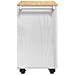 Carrello da Cucina FLORO Bianco 72,5 x 45 x 80 cm - Foto miniatura 7