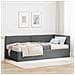 Struttura Letto Angolare con Materasso 2 pcs Grigio Velluto - Foto miniatura 2