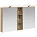 Set di Armadi da Bagno con lo scaffale 3 pcs 120 x 14,5 x 70 cm - Foto miniatura 1
