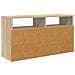 Lowboard con cassetto Rovere Sonoma 72 x 22,5 x 38 cm - Foto miniatura 6