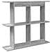 Scaffale da parete A parete Grigio 80 x 20 x 75 cm - Foto miniatura 5