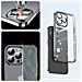 14q Custodia Per Iphone 14 Plus Con Copertura E Telaio Metallico Nera (jr Nera) - Foto miniatura 3