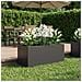 Vaso da giardino Nero 100 x 40 x 40 cm - Foto miniatura 2