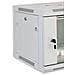 I-CASE EW-2006BK - Armadio Rack 19'' a muro 6 unità sezione unica prof. 600mm Nero - Foto miniatura 4