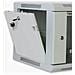 I-CASE EW-2006BK - Armadio Rack 19'' a muro 6 unità sezione unica prof. 600mm Nero - Foto miniatura 8