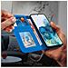 Custodia Samsung Galaxy S20 Portafoglio Supporto Video Cover Soft Touch Blu - Foto miniatura 5