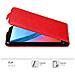 Custodia Compatibile Con Zte Blade V9 In Rosso Mela - Coperchio Protettivo In Design Flip Con Chiusura Magnetica - Foto miniatura 6
