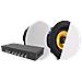 AV-1900 - Amplificatore mixer - alimentato - 4 canali - montabile  - Foto miniatura 2