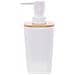 Dispenser Sapone Bianco In Bambù, Da 7,6x7,3x17,5 Cm Bianco - Foto miniatura 4