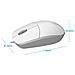 Mouse N100 Ottico 2 Tasti 1600 DPI Colore Bianco - Foto miniatura 1