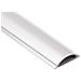 Cable Duct, semicircular, 100/2.1 cm, white - Foto miniatura 1