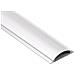 Cable Duct, semicircular, 100/2.1 cm, white - Foto miniatura 3