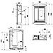 Stufa a pellet canalizzata slim Potenza 10,2 kw Colore bordeaux - Foto miniatura 3