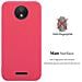 Custodia Compatibile Con Motorola Moto C Plus In Candy Rosso - Coperchio Protettivo In Silicone Tpu Flessibile - Foto miniatura 2