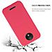Custodia Compatibile Con Motorola Moto C Plus In Candy Rosso - Coperchio Protettivo In Silicone Tpu Flessibile - Foto miniatura 7