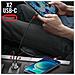 Caricatore Da Auto 30w Doppia Porta Usb-c Power Delivery Compatto Nero - Foto miniatura 3
