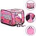 Tenda Da Gioco Per Bambini Rosa Con 250 Palline 70x112x70 Cm - Foto miniatura 1