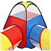 Tenda Da Gioco Per Bambini 250 Palline Multicolore 190x264x90cm - Foto miniatura 7