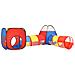 Tenda Da Gioco Per Bambini 250 Palline Multicolore 190x264x90cm - Foto miniatura 8