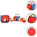 Tenda Da Gioco Per Bambini 250 Palline Multicolore 190x264x90cm - Foto miniatura 10