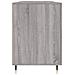 Scrivania Grigio Sonoma 140x50x75 Cm In Legno Multistrato - Foto miniatura 7