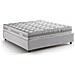 Letto Piazza E Mezza Arianna, Letto Contenitore Con Rivestimento In Tessuto, 100% Made In Italy, Apertura Frontale, Adatto Per Materasso Cm 120x200, Bianco - Foto miniatura 2