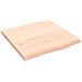 Piano Bagno 60x60x (2-4) cm in Legno Massello Non Trattato - Foto miniatura 1