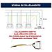 Pack 10 Mini Spot Led 3w - Dimmerabile - 300lumen - Classe A++ - Luce Calda 3000k - Faretto Led Da Incasso Tondo Ø35x25mm - Alimentato 220v / 230v Ac - (5 Scatole Da 2 Spot) - Foto miniatura 4