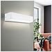Applique Contemporanea Sania Grande 4 Led Alluminio Bianco - Foto miniatura 1