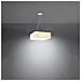 Lampadario Lokko 45 Bianco Sl. 0773 - Minimalista Lampadari Bianco 105x45x45 Cm - Foto miniatura 3