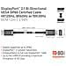 CAC-1091 cavo DisplayPort 1,2 m Nero - Foto miniatura 4