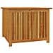 Contenitore Da Giardino 75x75x58 Cm In Legno Massello Di Acacia - Foto miniatura 2