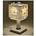 Lampada Da Comodino Per Bambini Baby Jungle Animali Jungla Blu - Foto miniatura 4